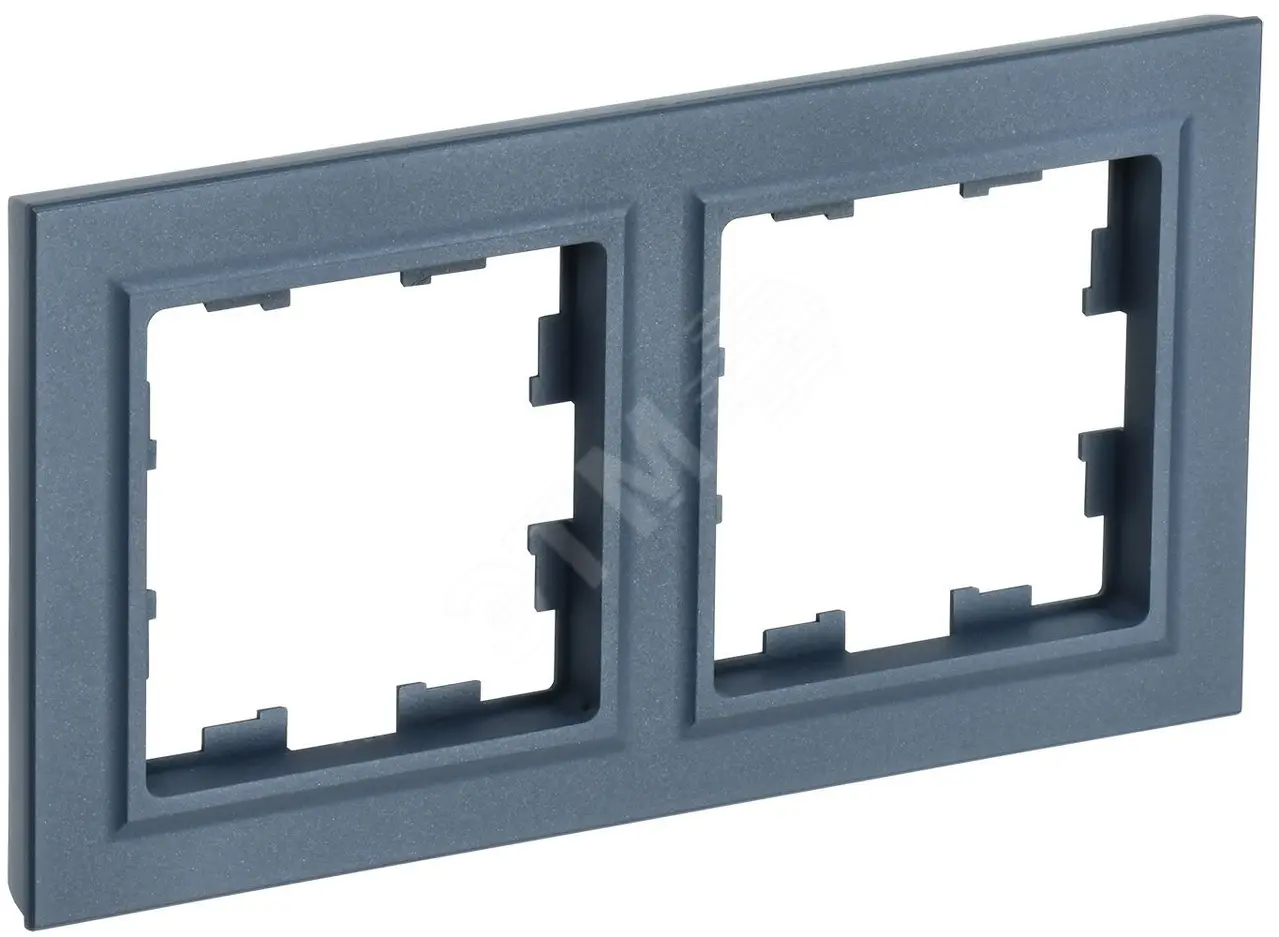 Рамка 2-м BRITE РУ-2-БрМ маренго BR-M22-K35