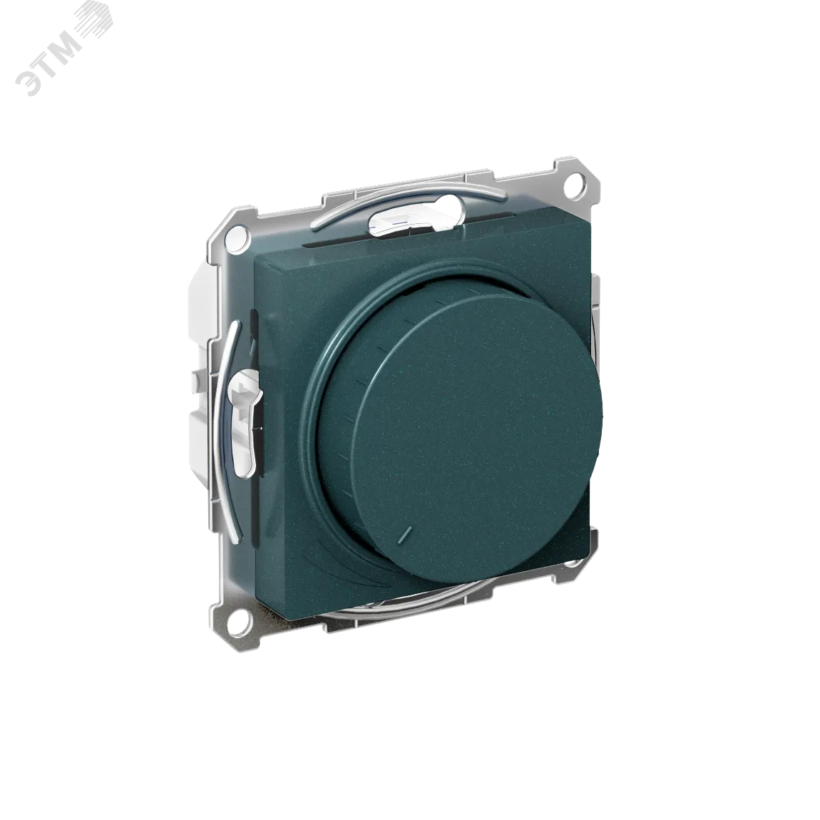 ATLASDESIGN СВЕТОРЕГУЛЯТОР (диммер) повор-нажим, LED, RC, 400Вт, мех., ИЗУМРУД C3(5) ATN000823