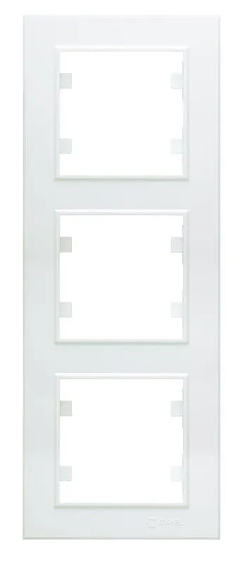 Рамка 3-м Karea вертик. бел. 56001708