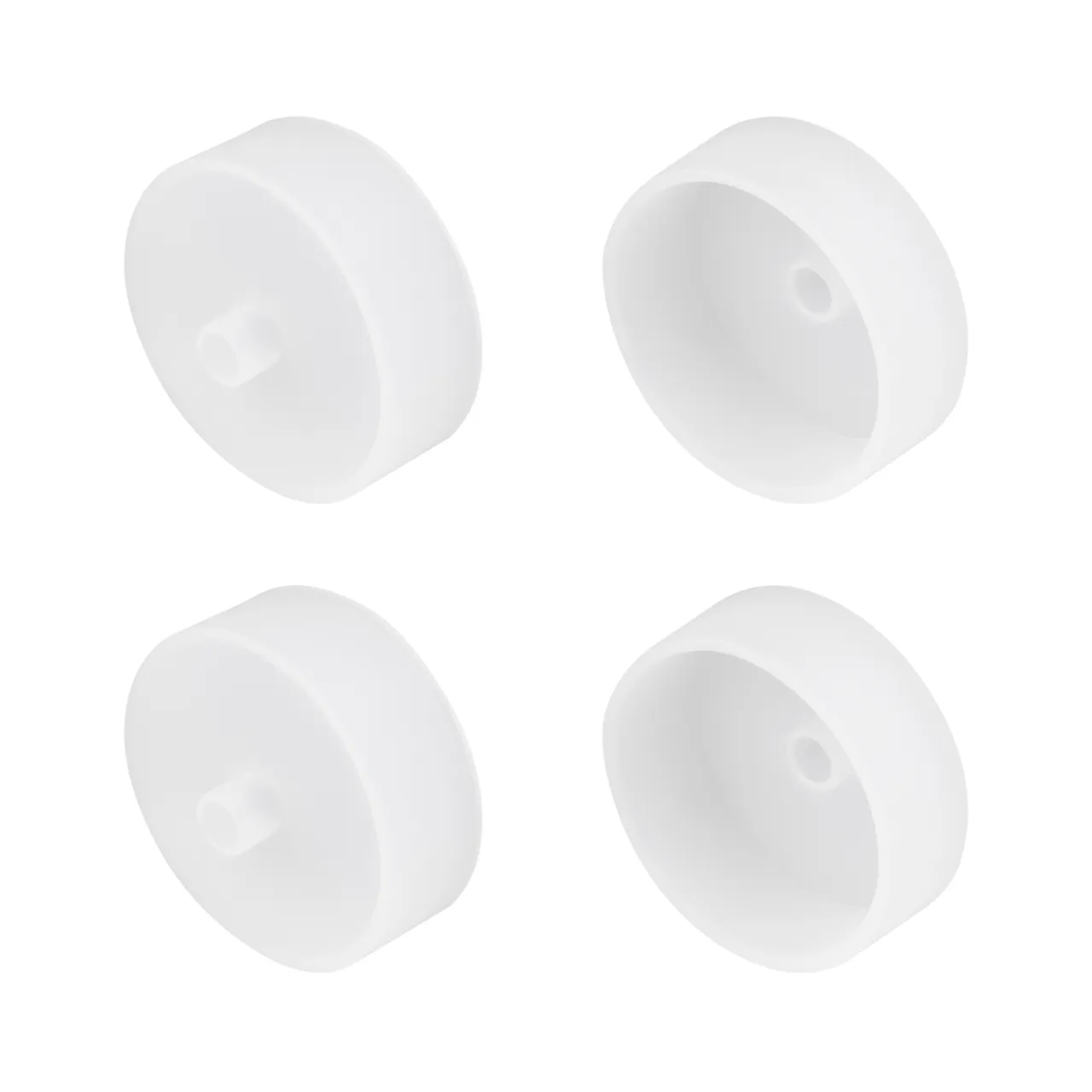 Заглушка WPH-FLEX-D40-360deg WHITE с отверстием 047249