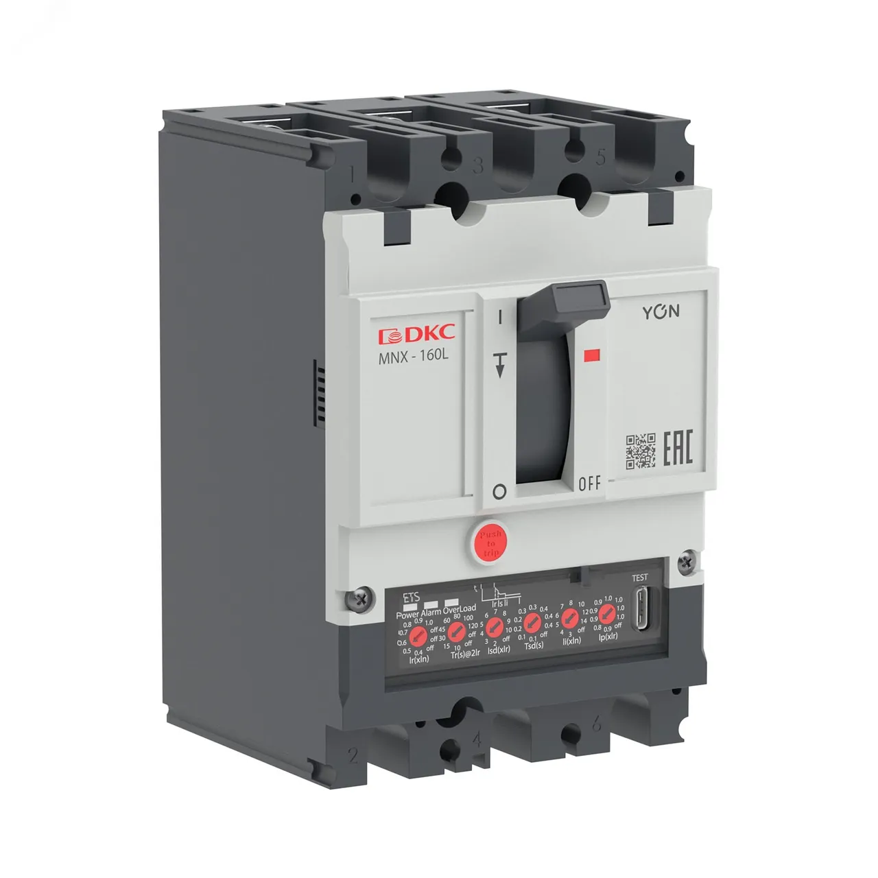 Авт. выкл. YON pro MNX160L 3P 160A 70kA при AC415V расц. ETS