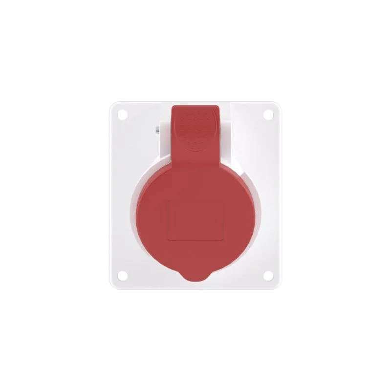 Розетка панельная с наклоном IP44 32А 3P+E+N 400В DIS4133267