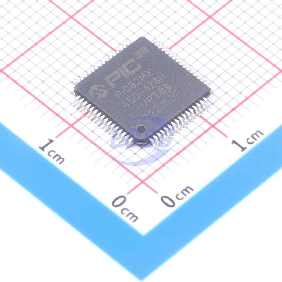 PIC32MX450F128H-I/PT