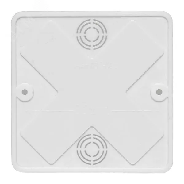Коробка разветвительная КМР-030-032кг наружная (100х100х28) белая с клеммником PROxima plc-kmr-030-032kg