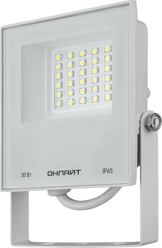 Прожектор светодиодный 90 135 OFL-30-6K-WH-IP65-LED 30Вт 6000К IP65 2400лм бел. 90135