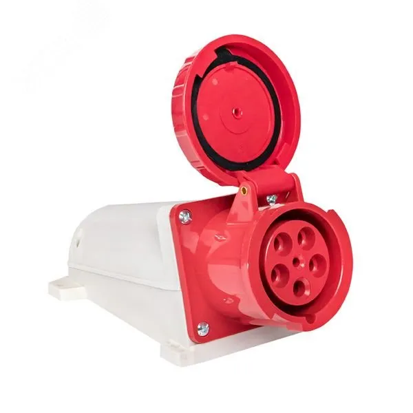 Розетка наружн. уст. 63А 380В 3P+РЕ+N IP67 (135) ps-135-63-380