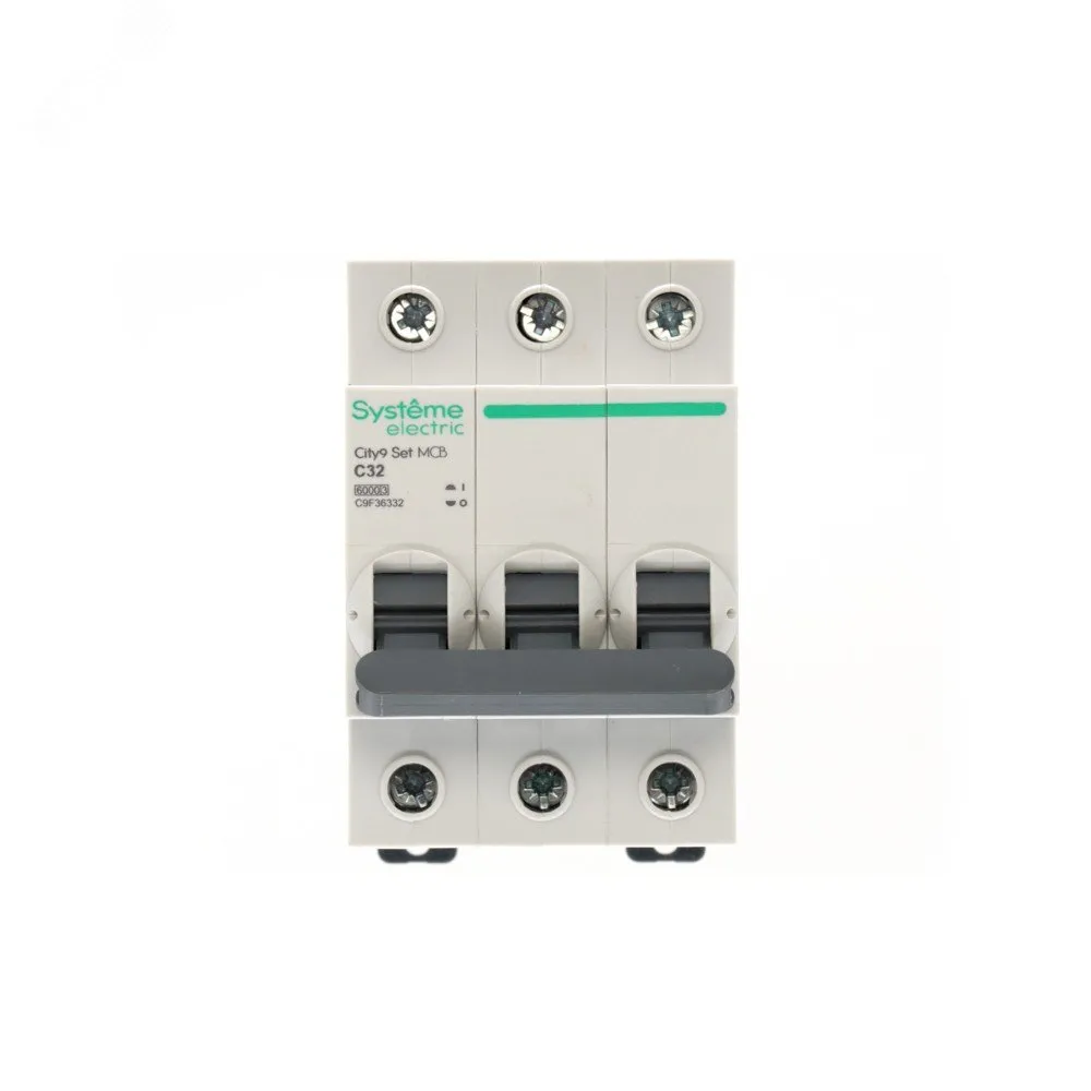 City9 Set Автоматический выключатель (АВ) С 32А 3P 6kA 400В (4шт) C9F36332