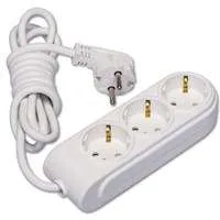 Удлинитель 3х7м с заземл. 16А IP20 защ. шторки N3210073