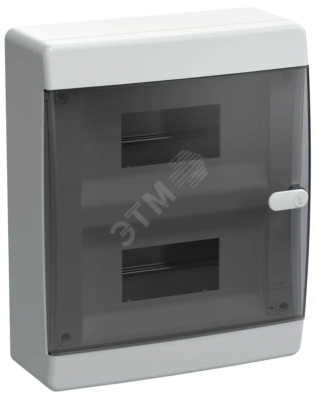 Корпус пластиковый ЩРН-П-18 IP41 черн. прозр. дверь UNION Compact IEK UIC-KP12-N-18-41-K01