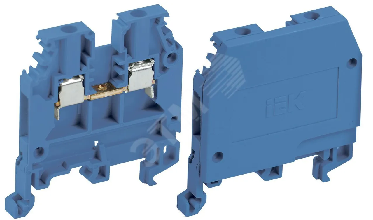 Зажим наборный ЗНИ-2.5кв.мм (JXB24А) син. IEK YZN10-002-K07