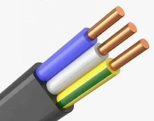 Кабель ВВГ-Пнг(А)-LS 3х2.5 ОК (N PE) 0.66кВ (уп.100м) TR3126