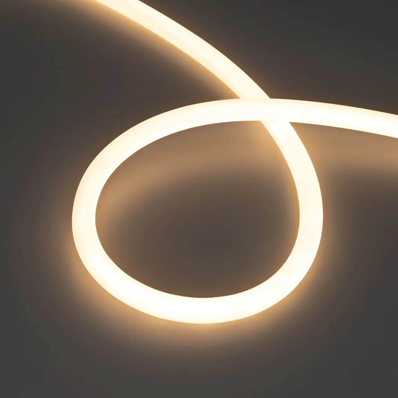 Лента герметичная MOONLIGHT-TOP-S-M560-D13mm 24V Warm3000 (13 W/m, IP65, 5m, wire x1, трос) 043816