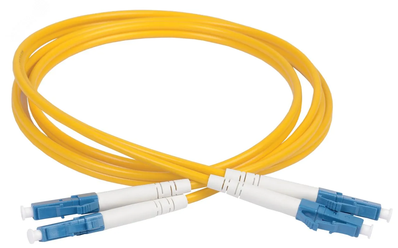 Патч-корд оптический 9/125 (OS2) LC/UPC-LC/UPC    (Duplex) 3м FPC09-LCU-LCU-C2L-3M
