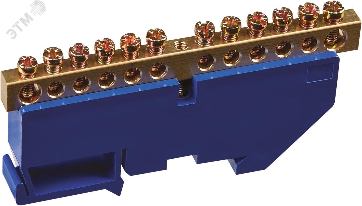 Шина нулевая на DIN-изол NBB-M69-12D/B 17291