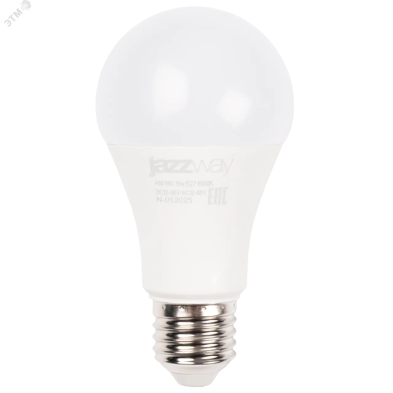 Лампа светодиодная низковольтная PLED-A60 MO 15Вт 6500К холод. бел. E27 12-48В AC/DC 5050594