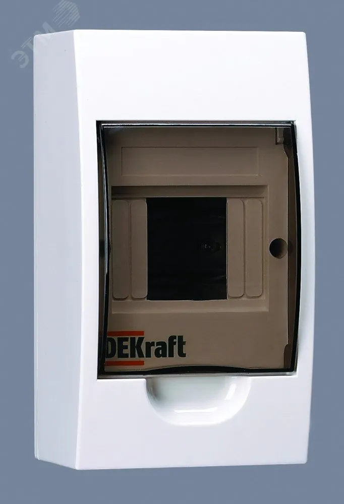 Корпус навесной ЩРН-П-4 20х11х9 4мод.IP41 пластик. 31008DEK