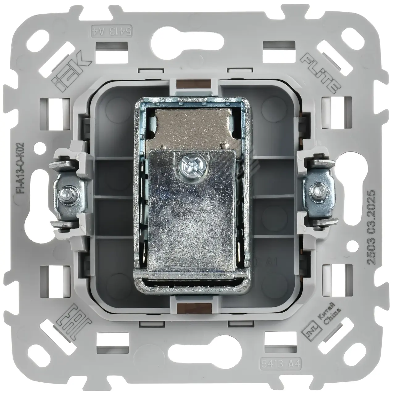 FLITE Розетка TV экранированная оконечная тип M РТВм-1-1-1-ФлЧ черный IEK FI-A13-O-K02