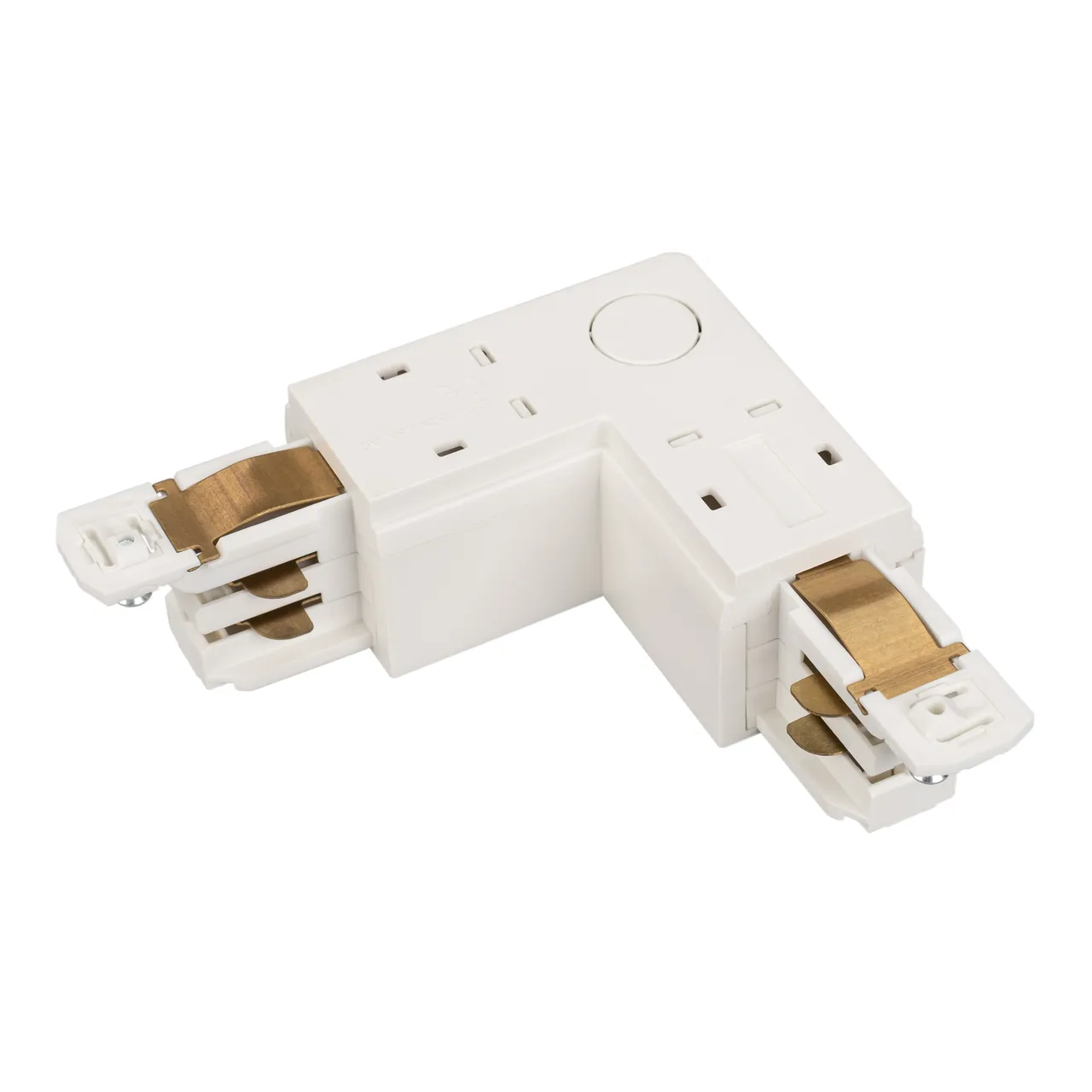 Коннектор угловой LGD-4TR-CON-L-INT-WH (D) 029300
