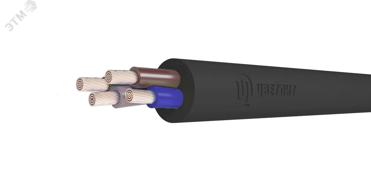 Кабель силовой КГ-ХЛ 4х6(N) 220/380-3ТРТС 00-00142699