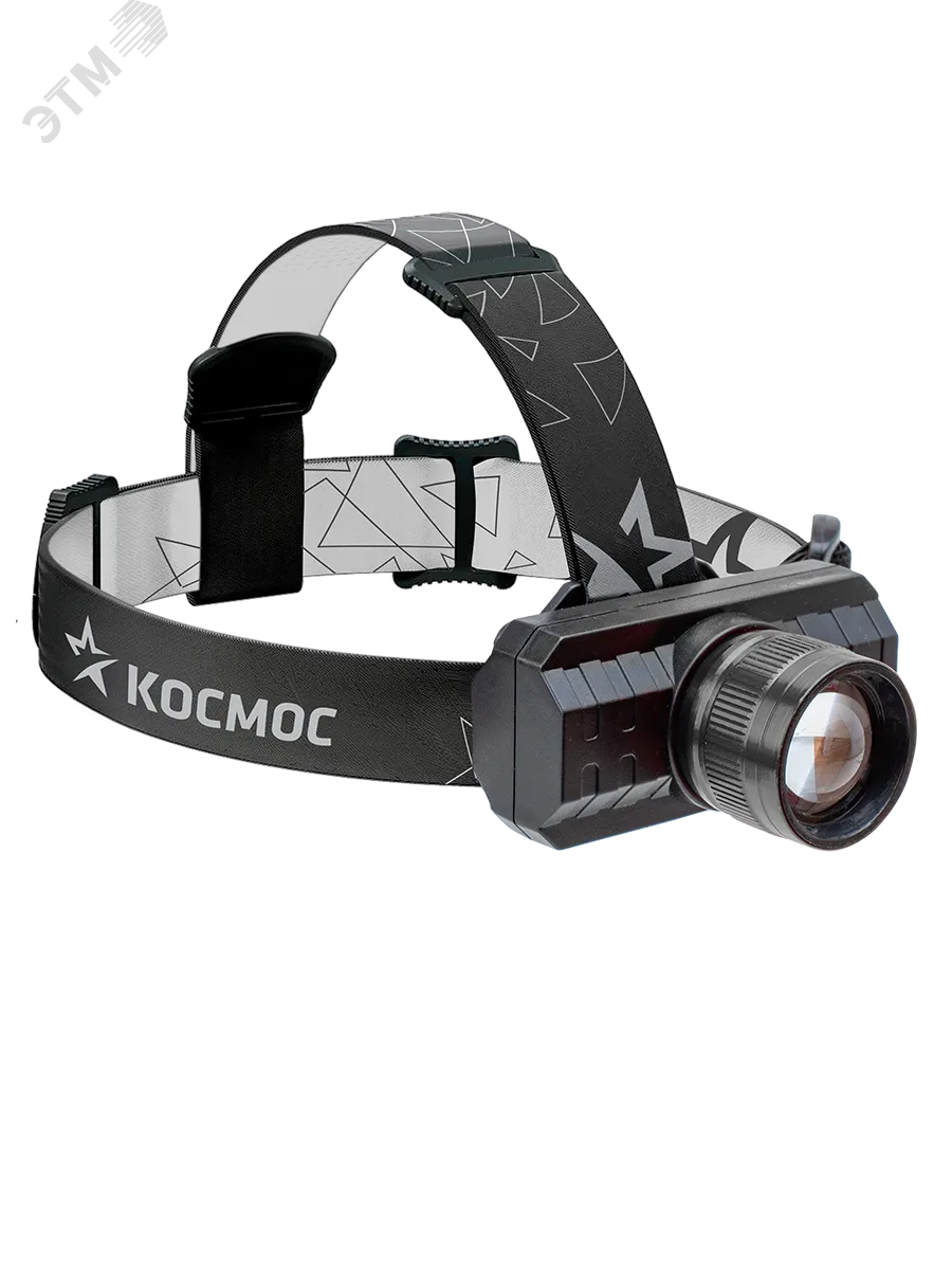 Фонарь аккумуляторный налобный XPE 3Вт с зумом литиевый аккум. 1.2А.ч ЗУ Micro USB шнур (в компл.) KocH3WZoo