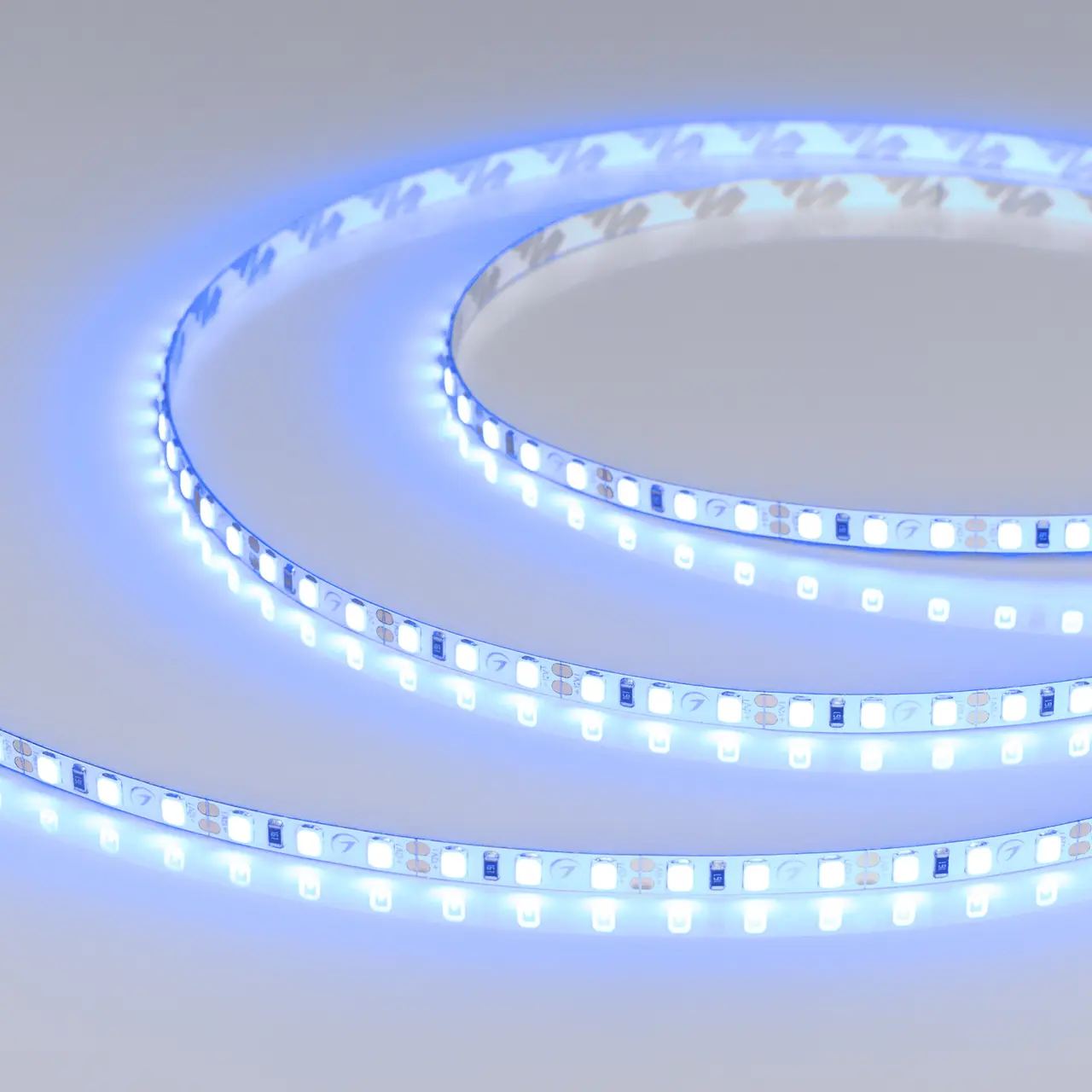 Лента RT-A120-5mm 12V Blue (9.6 W/m, IP20, 5m) 015004(2)