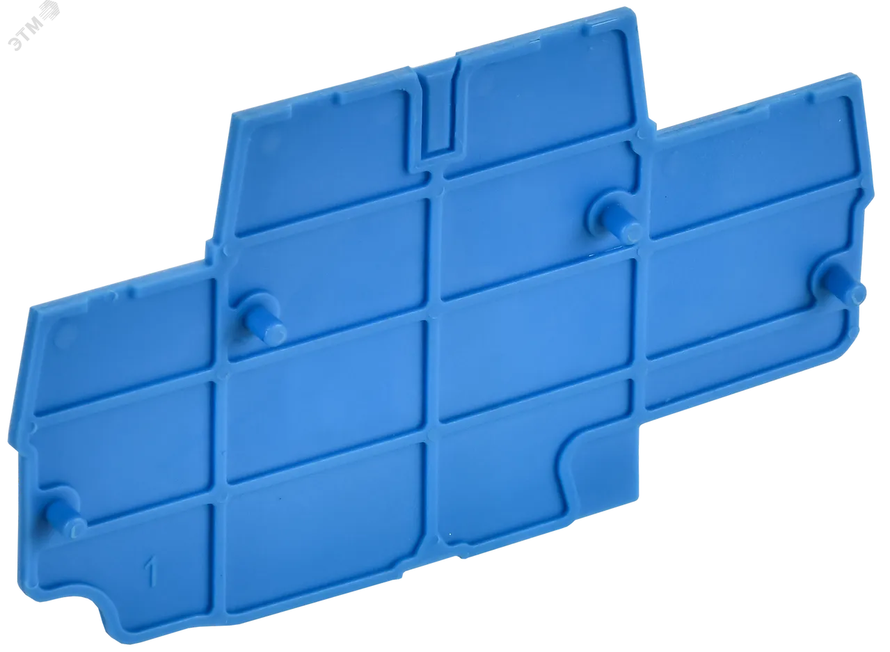 ARMAFIX Заглушка EPCXDL2.5 BU для колодки клеммной CXDL2.5 синяя IEK AF-CT40-00-K07-002-ZGL