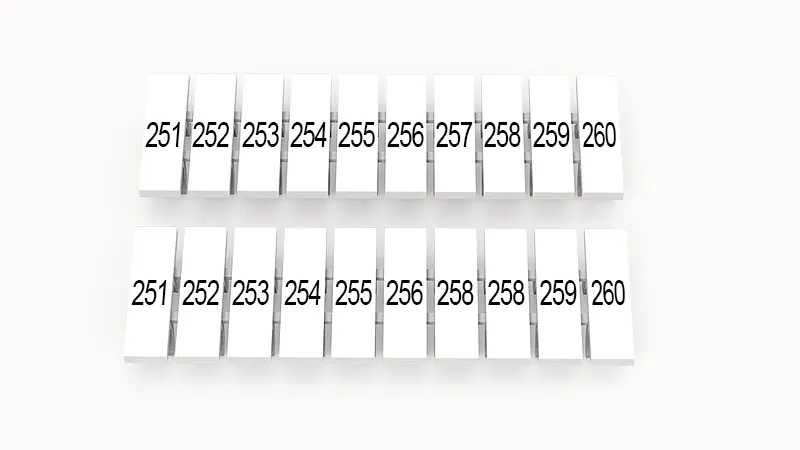 Маркировка (полоска) ZB3.5-10P-19-35Z(H)
