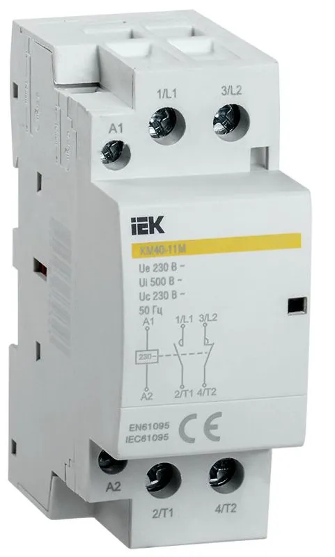 Контактор модульный КМ40-11М AC MKK11-40-11