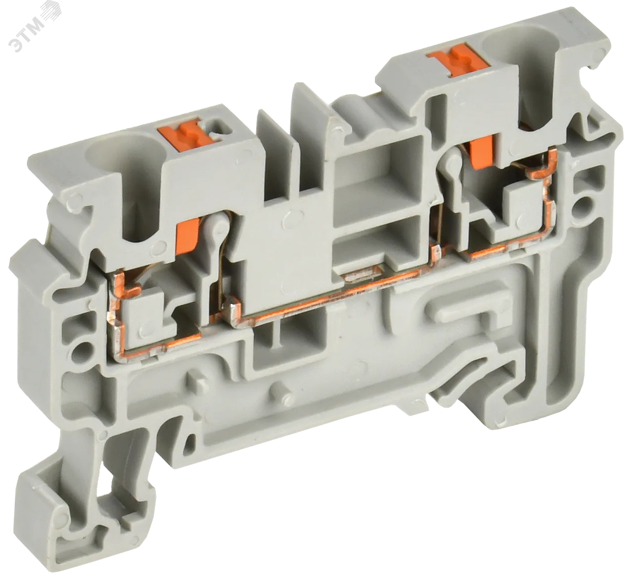 Колодка клеммная CP 4мм2 серая YCT20-00-K03-004