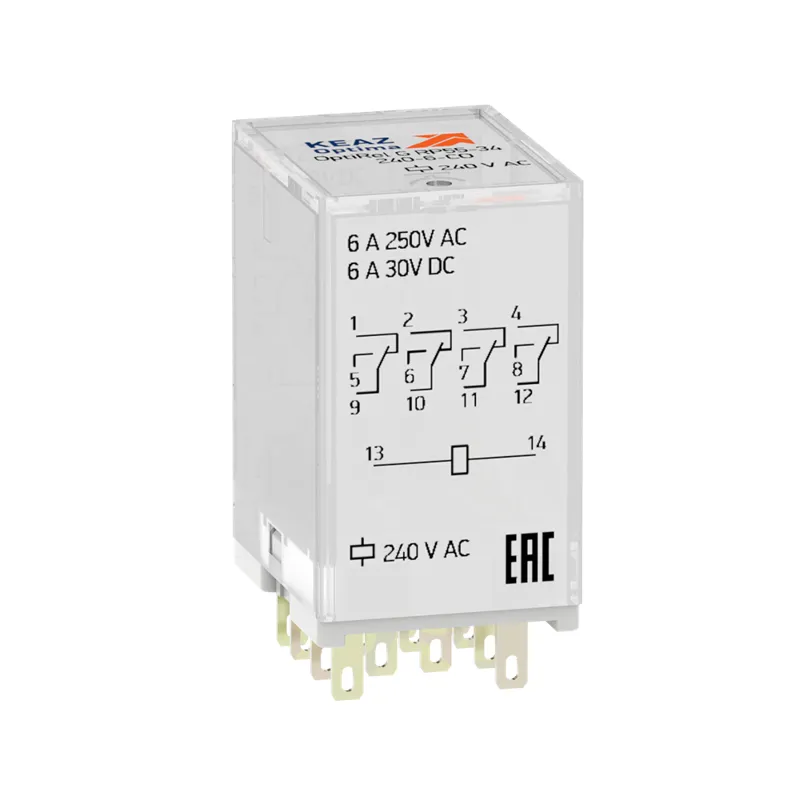 Реле промежуточное OptiRel G RP55-34-110-6-CO/TI 281110