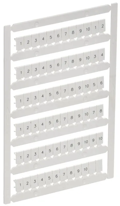 ARMAFIX Маркер для CTS/CP 4мм2 с символами 110 IEK AF-CT10D-M-004-01