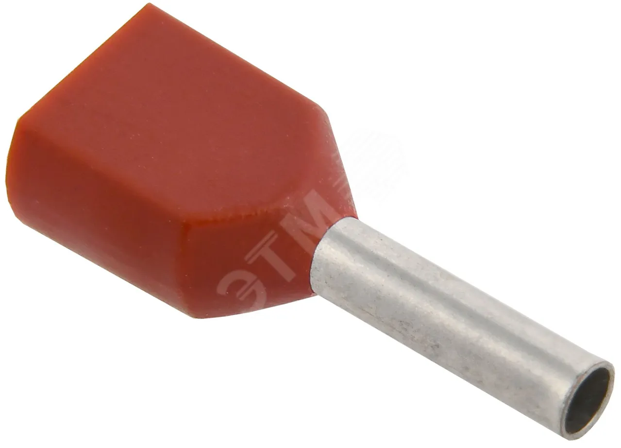 Наконечник НШВИ(2) 0.75-8 темн. красн. (уп.100шт) UTE10-D75-100