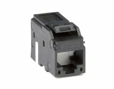 Модуль Keystone RJ45 CAT5E неэкранированный, черный (форм-фактор МС) RNK5EUBK