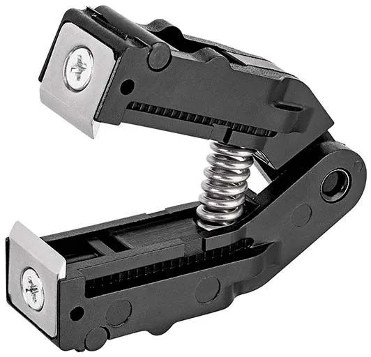 KNIPEX NexStrip Стриппер автоматический 3-в-1, 0.03-10 мм? AWG 32-8, рез до 10 мм?,  обжим: квадрат, 0.25-4 мм?, 2 х 2.5 мм?, 190 мм KN-1272190