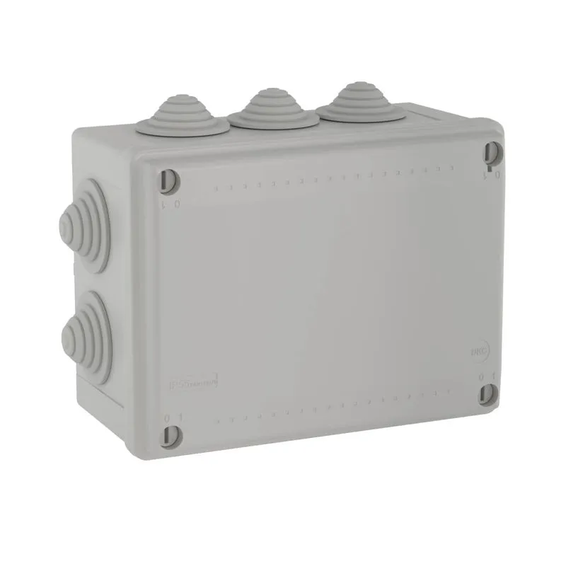 Коробка распределительная ОП 190х140х70мм IP55 10 каб. ввод 54100