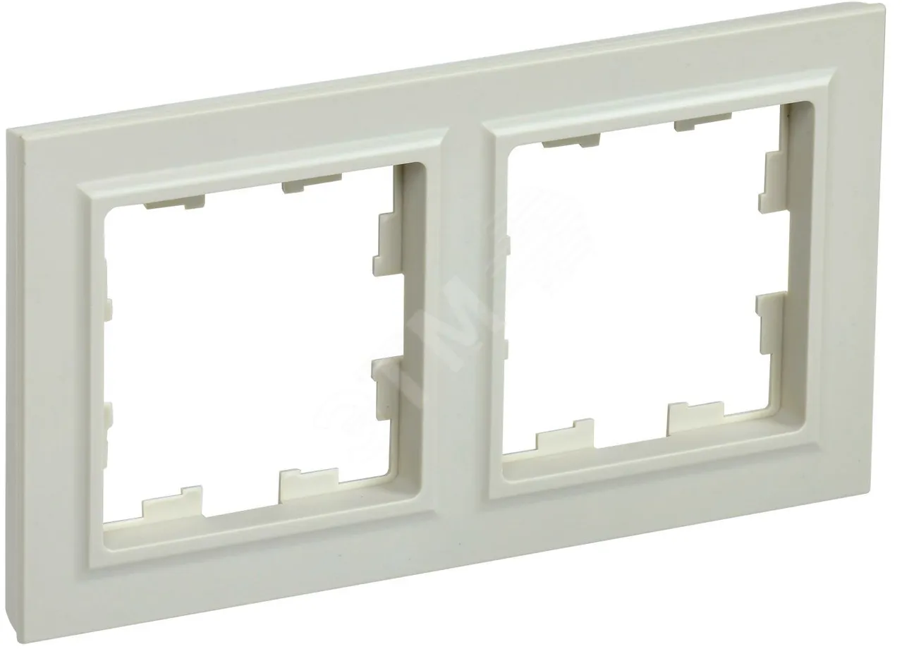 Рамка 2-м BRITE РУ-2-БрКр беж. BR-M22-K10