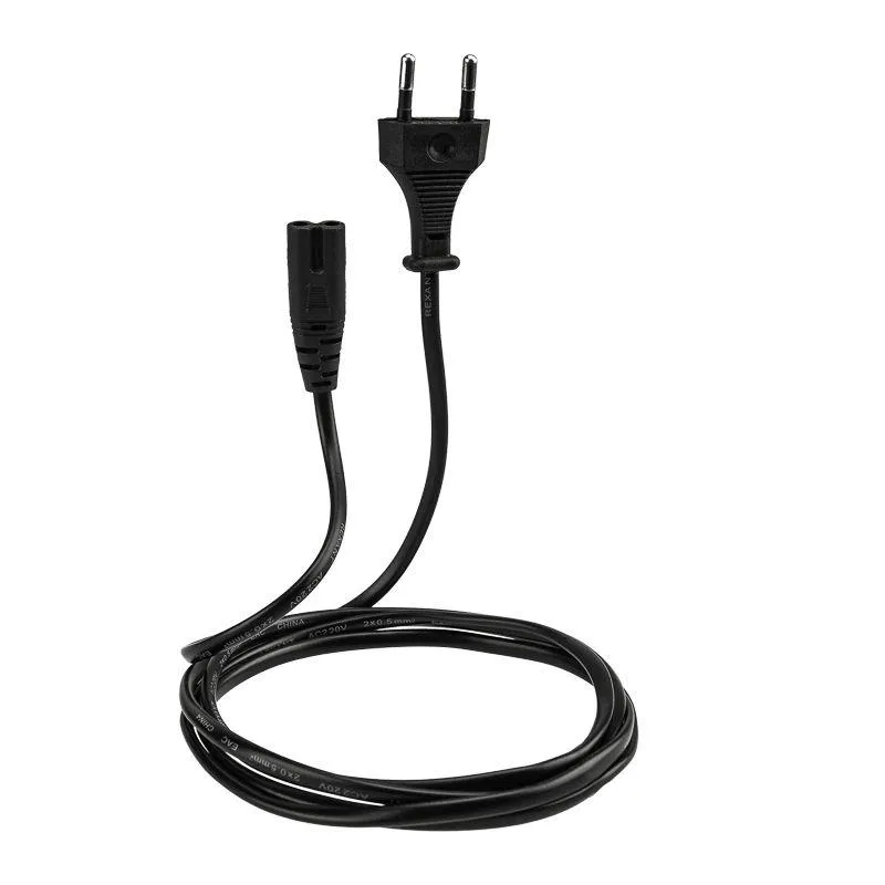 Шнур сетевой 1.8м 2x0.5кв.мм 11-1101