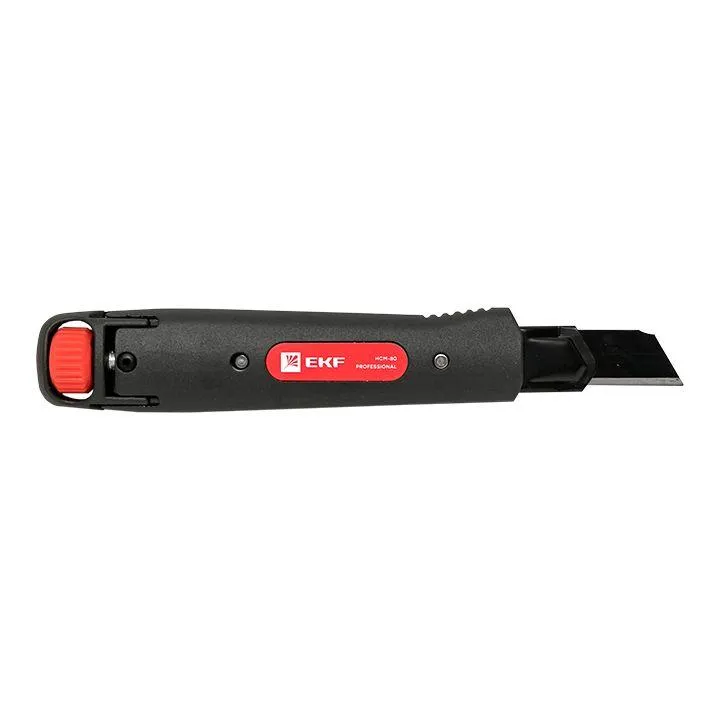 Нож строительно-монтажный 18мм НСМ-80 (SK4) Heavy Duty (до 60кг) Professional ncm-80-pro
