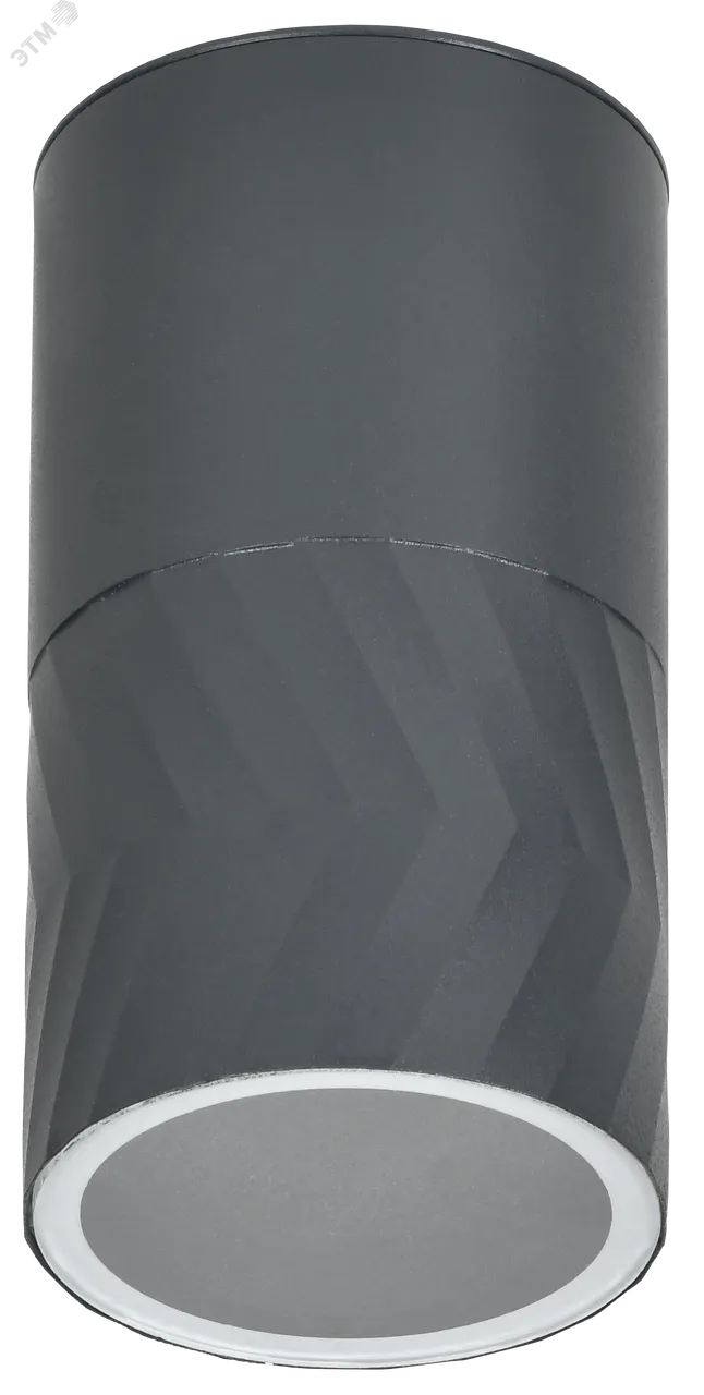 LIGHTING Светильник уличный 5110 потолочный под лампу GU10 IP65 серый IEK LT-UPU0-5110-GU10-1-K03