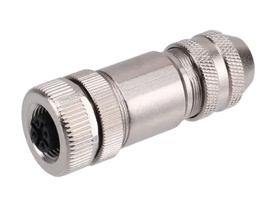 Розеточный разъем на кабель, M12, M12A12FBSFWSC406002