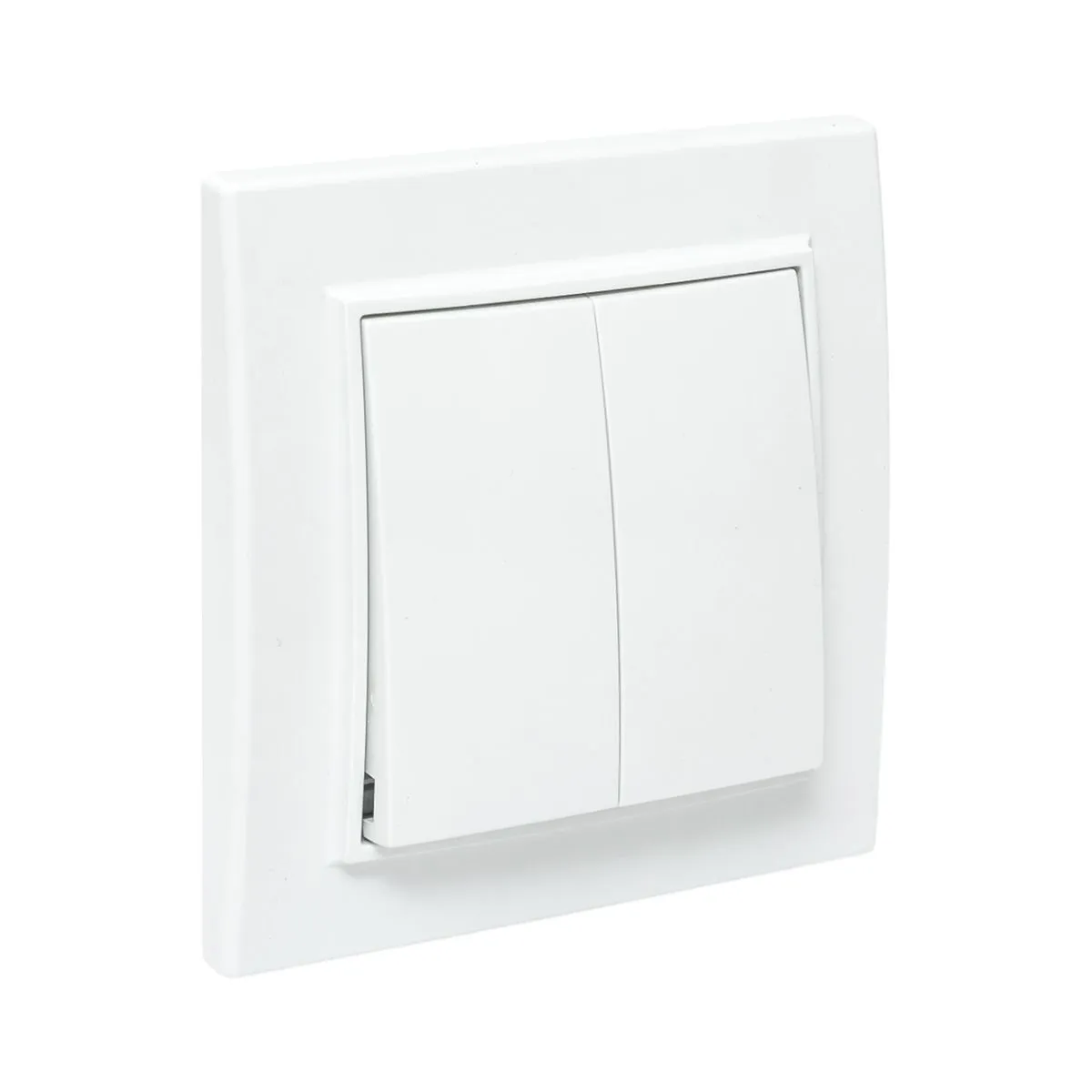 Выключатель 2-кл. СП Минск 10А IP20 бел. Basic ERV10-023-10