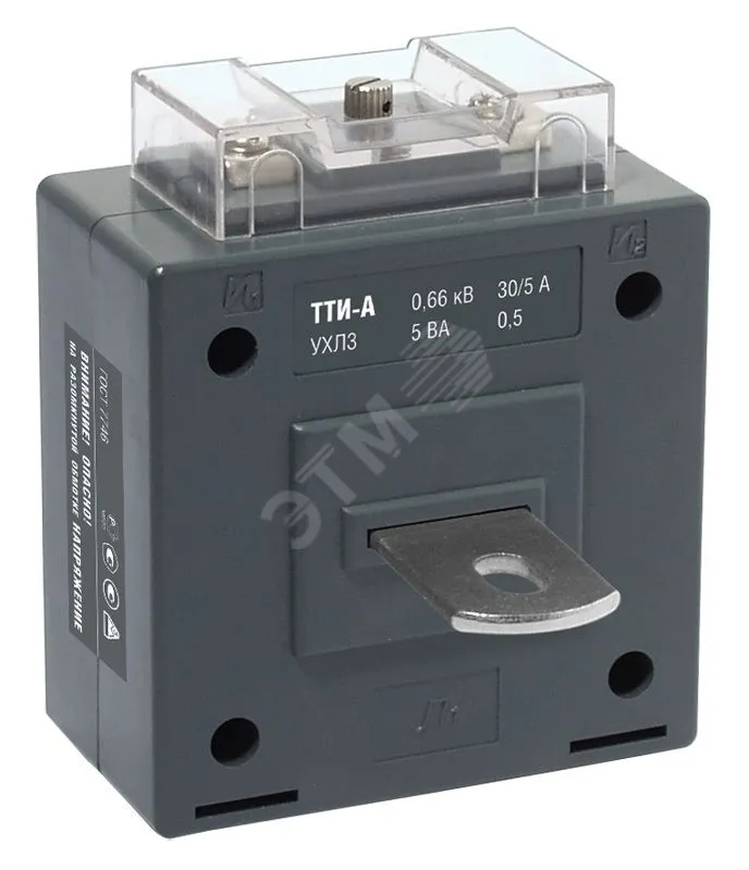 Трансформатор тока ТТИ-А 600/5А кл. точн. 0.5 5В.А ITT10-2-05-0600