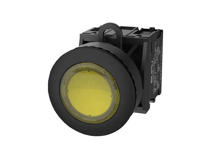 Кнопка выпуклая (желтая) TS2537-0BM30-S20