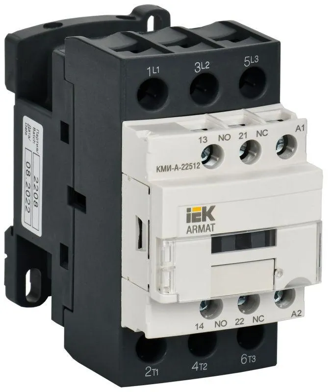 Контактор КМИ-А-22512 LC1D 25А кат. 24В AC 1НО+1НЗ AC-3 AR-ACC-21-025-024-11