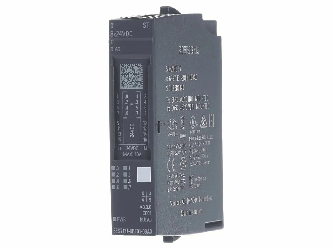 Модуль аналогового ввода AI 4XU/I 2-WIRE STANDARD,МОДУЛЬ АНАЛОГОВОГО ВВОД, AI 4XU/I 2-WIRE STANDARD, SIMATIC ET 200SP