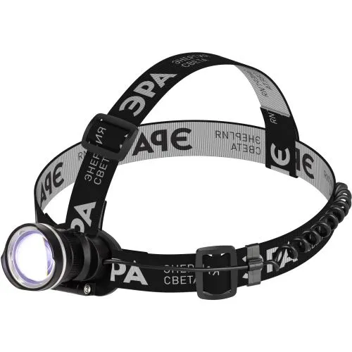 Фонарь аккумуляторный налобный GA-806 CREE 5Вт регулир. фокус литиевый аккум. 2.5А.ч алюм. USB пластик. (кор.) Б0039626