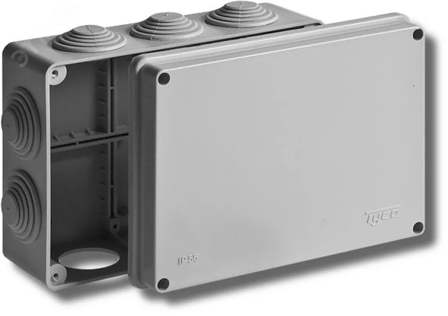 Коробка распределительная ОП 240х195х90мм IP55 67065