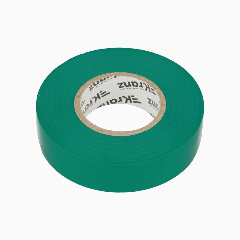 Изолента ПВХ профессиональная 0.18х19мм 20м зел. KR-09-2803