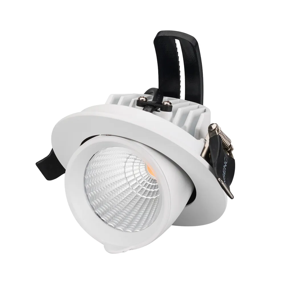 Светильник LTD-EXPLORER-R100-12W Warm3000 (WH, 38 deg) 024026