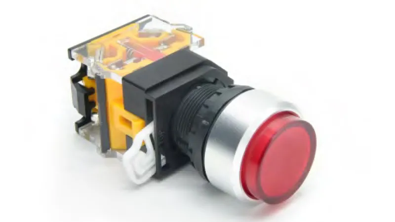 Кнопка DT22M-FRH11/RD